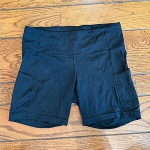 Lululemon Black Women's Shorts with Pockets